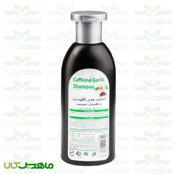 شامپو کافئین حاوی عصاره سیر