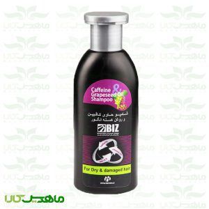 شامپو کافئین و روغن هسته انگور