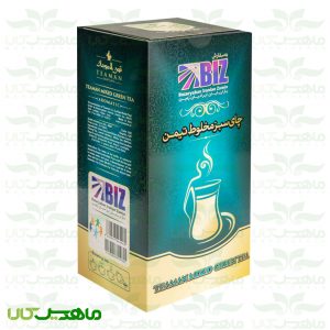 چای سبز مخلوط تیمن