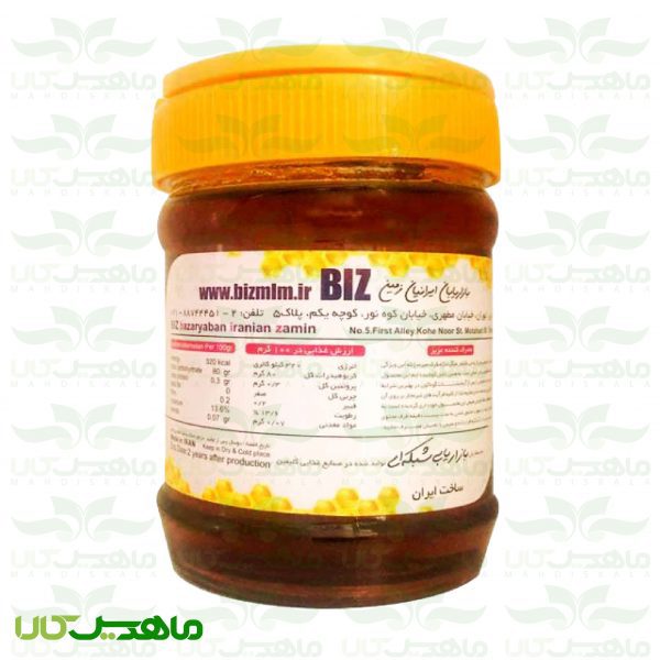 عسل استاندارد 500 گرمی دکتر بیز