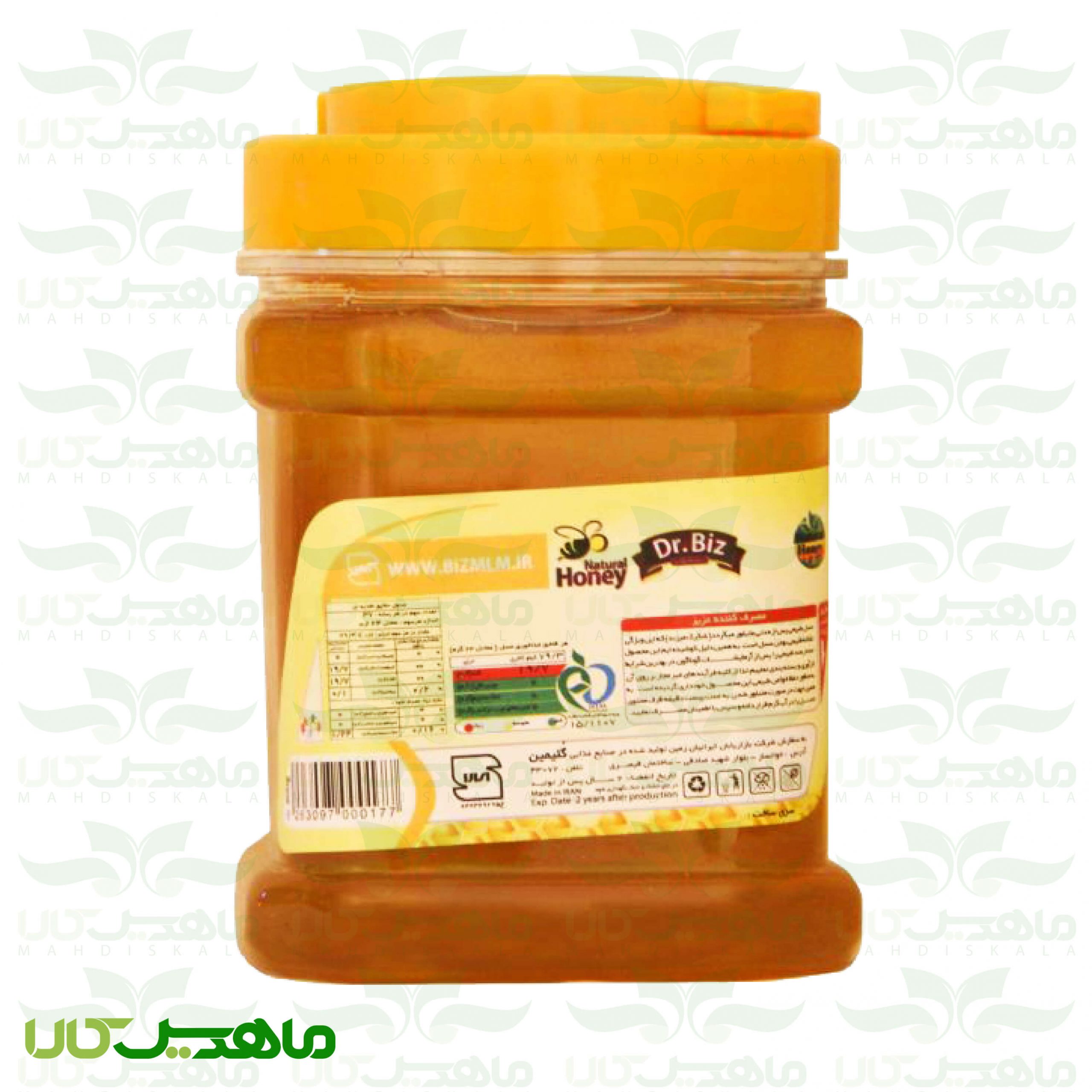 عسل استاندارد ۹۰۰ گرمی دکتر بیز